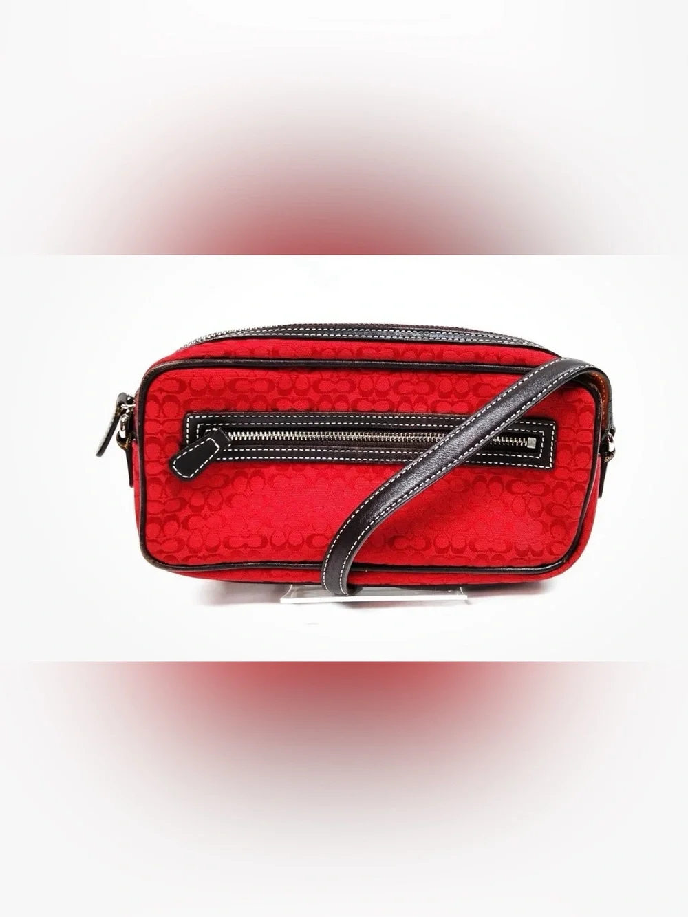 💄Rare Red Authentic Coach Crossbody